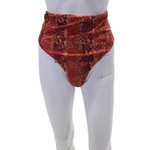 Nomads Womens Playa Bikini Bottoms - Merlot Size 5XL